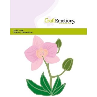 (115633/0428)CraftEmotions Die - Orchid flower 3D