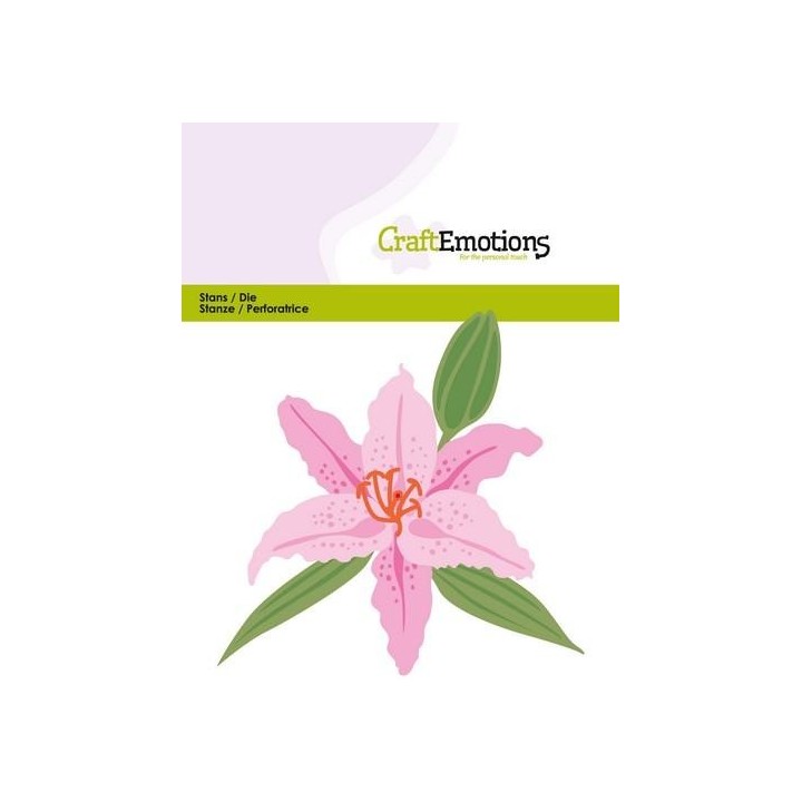 (115633/0429)CraftEmotions Die - Lily 3D