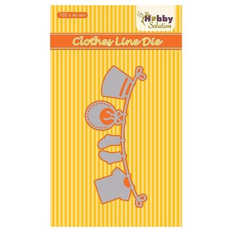 (HSDJ029)Hobby Solutions Dies Baby-serie Clothesline