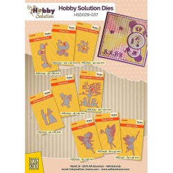 (HSDJ029)Hobby Solutions Dies Baby-serie Clothesline