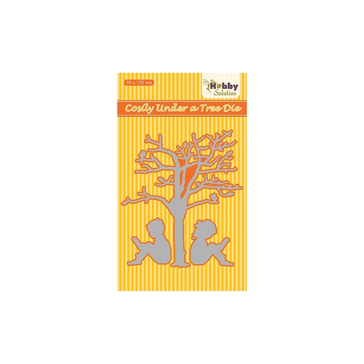 (HSDJ034)Hobby Solutions Dies Cosily under a tree