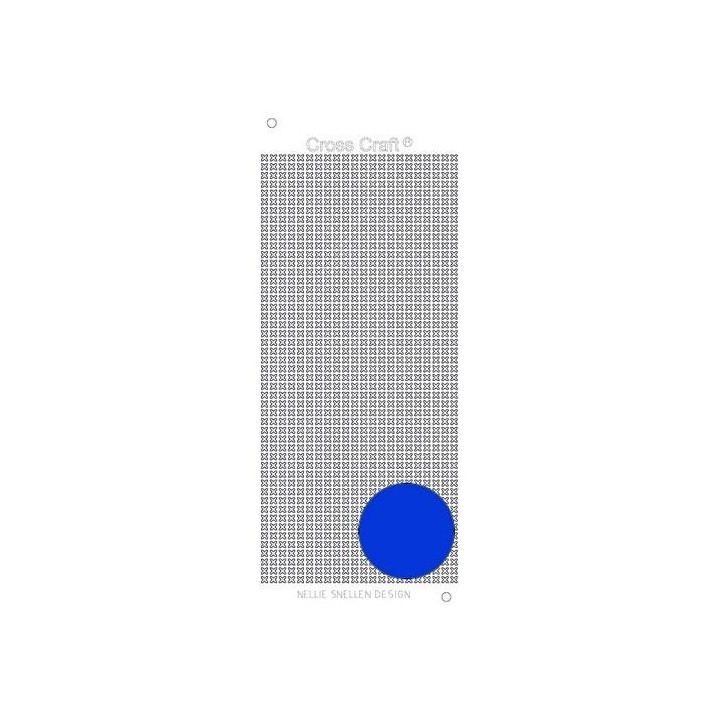 (CRST006)Nellie`s Choice CrossCraft stickers mirror blue