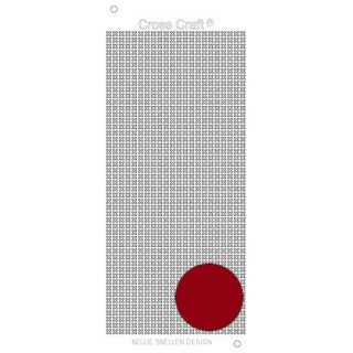 (CRST010)Nellie`s Choice CrossCraft stickers mirror red
