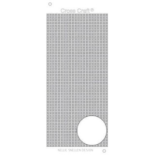 (CRST014)Nellie`s Choice CrossCraft stickers white