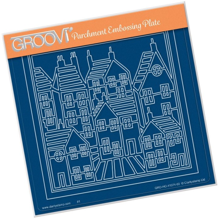 (GRO-HO-41074-03)Groovi Plate A5 TOWN
