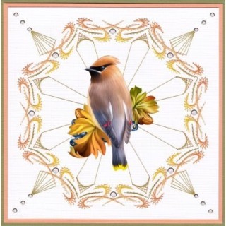 (3DCE13023)3D Card Embroidery Pattern Sheet 23 with Ann & Sjaak
