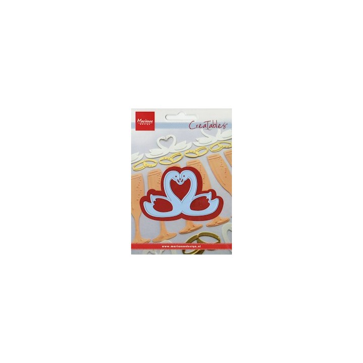(LR0239)Creatables Schwäne