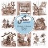 (BLT010)By Lene Toppers Elves & Gnomes Sepia