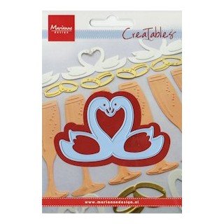 (LR0239)Creatables Schwäne