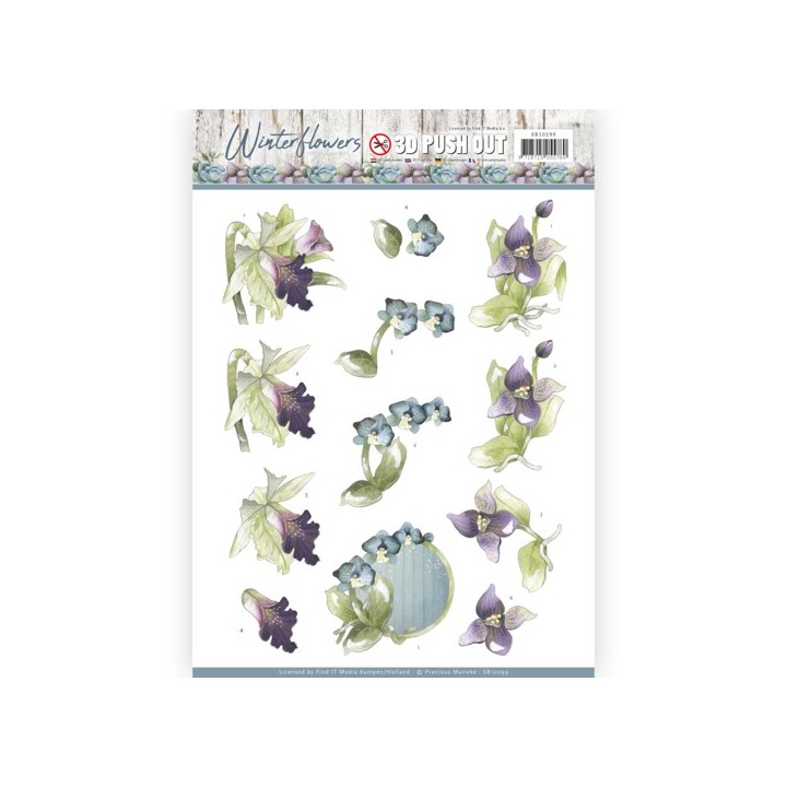 (SB10316)3D Pushout - Amy Design - Words of Sympathy - Sympathy Forest