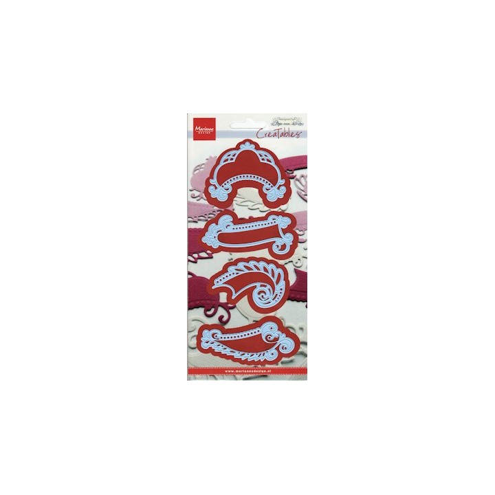 (LR0241)Creatables Labels de Anja