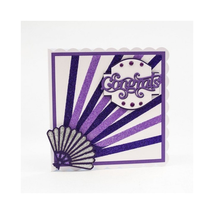 (751N)Tonic Studios Nuvo glitter drops 30ml purple rain