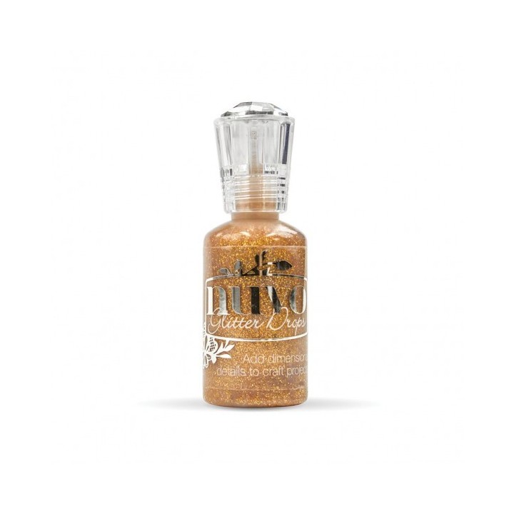 (757N)Tonic Studios Nuvo glitter drops 30ml golden sunset