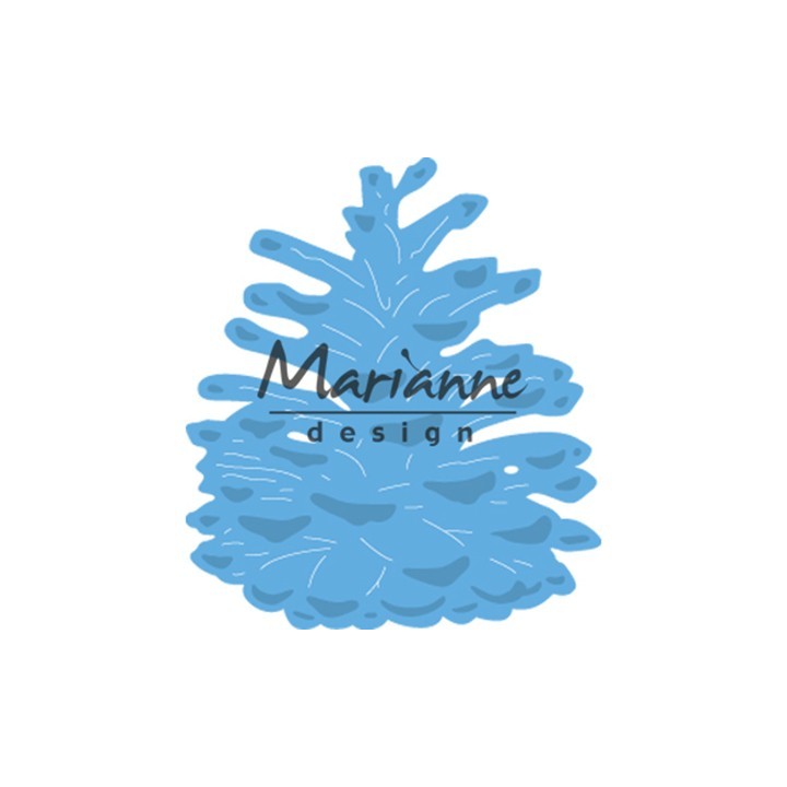 (LR0557)Creatables stencil Tiny's pinecone L