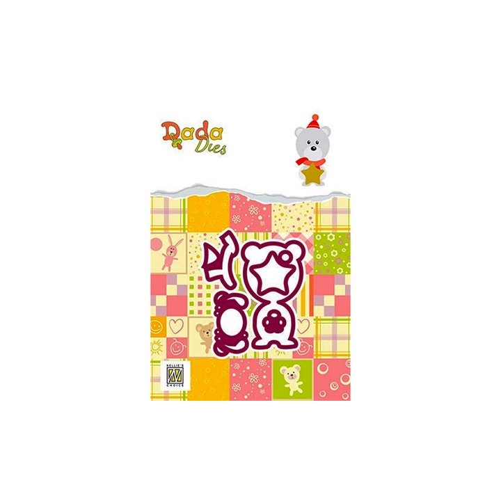 (DDD018)Nellie's Shape Dies DADA Polar Bear