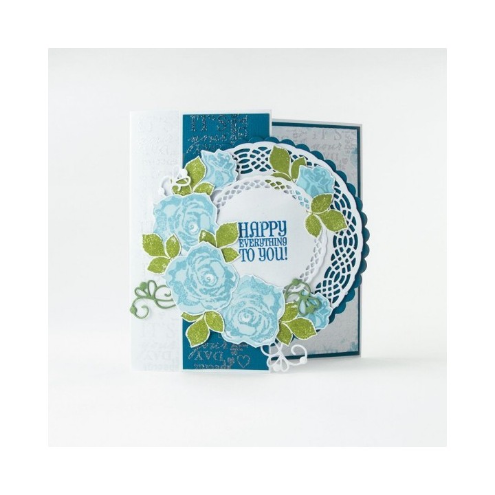 (597N)Tonic Studios Nuvo embossing powder glitter silver moonlight