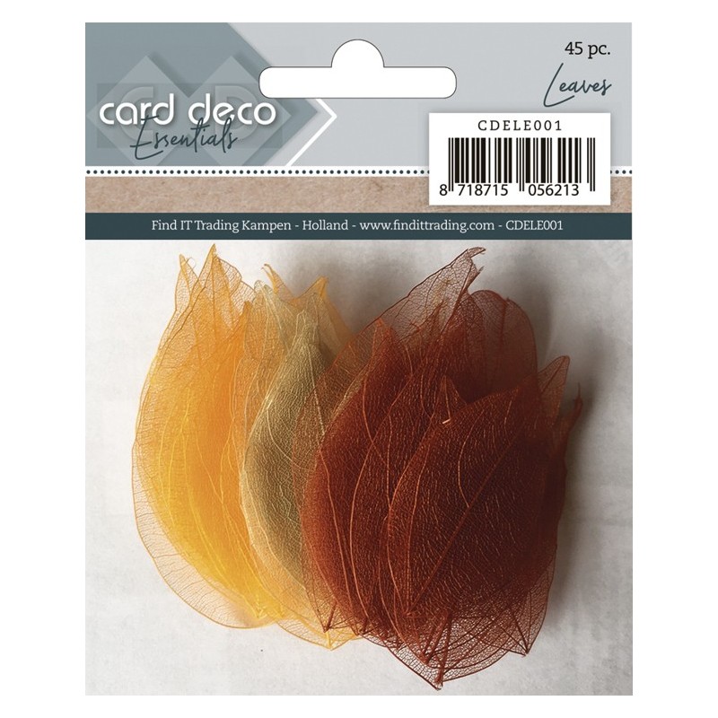 (CDELE001)Card Deco Essentials - Dryed Leaves