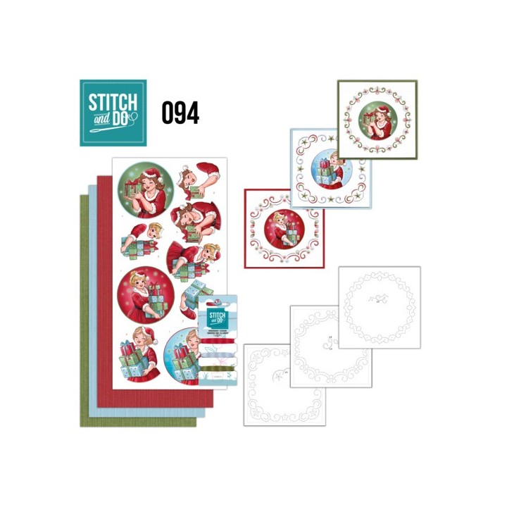(STDO094)Stitch and Do 94 - Bubbly Girls