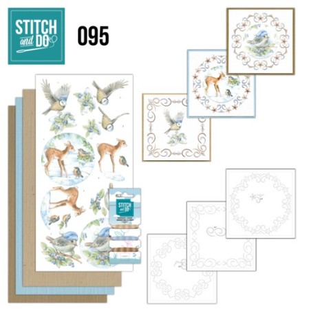 (STDO095)Stitch and Do 95 - Winter Woodland