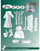 (BLD1123)By Lene Cutting & Embossing Dies Nativity Scene