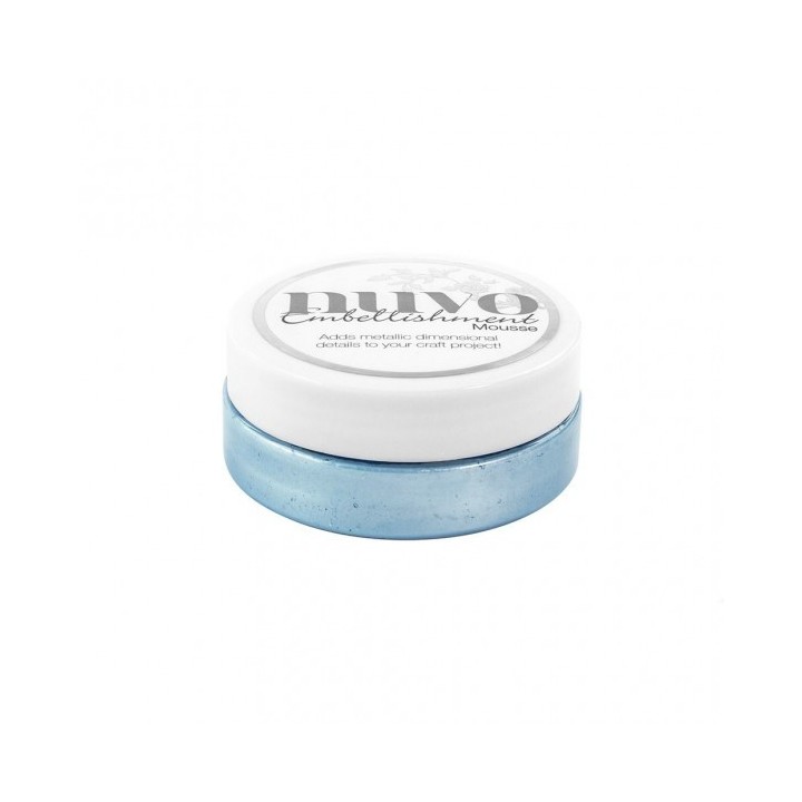 (806N)Tonic Studios  Embellishment Mousse Nuvo cornflower blue