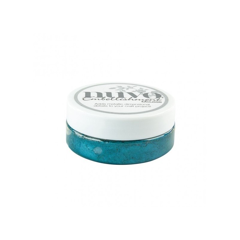 (822N)Tonic Studios  Embellishment Mousse Nuvo pacific teal