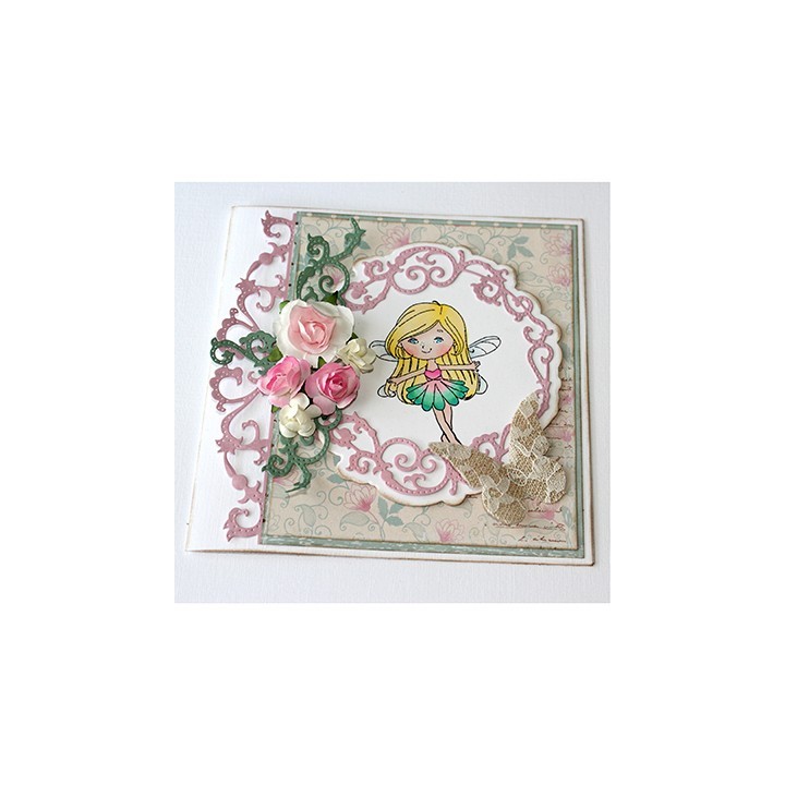 (6002/1197)Cutting & Embossing Noor - Border with swirls