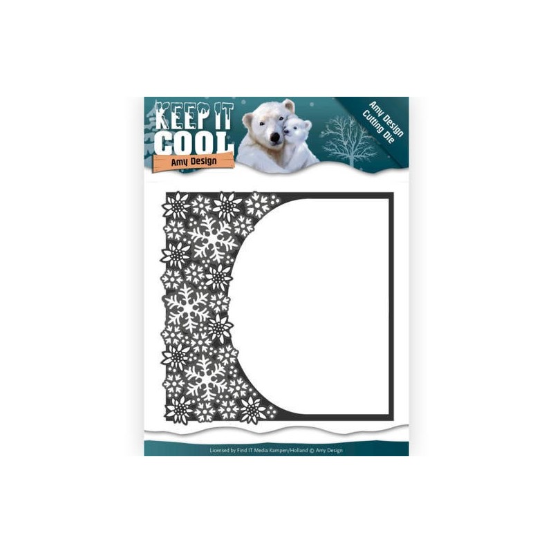 (ADD10159)Dies - Amy Design - Keep it Cool - Cool Rounded Frame