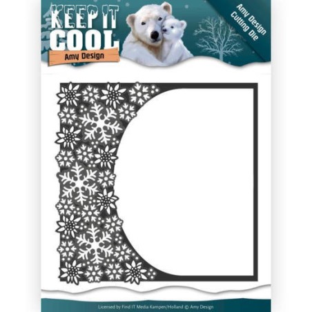 (ADD10159)Dies - Amy Design - Keep it Cool - Cool Rounded Frame