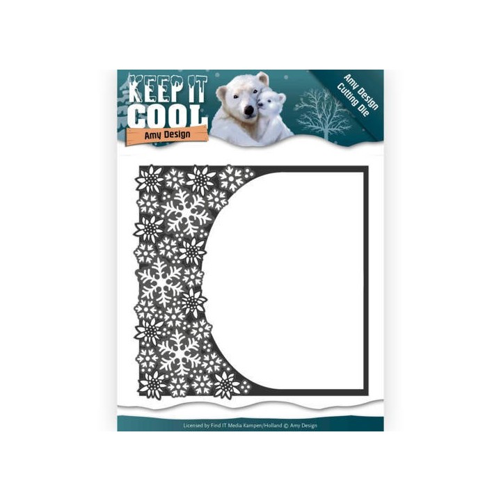 (ADD10159)Dies - Amy Design - Keep it Cool - Cool Rounded Frame