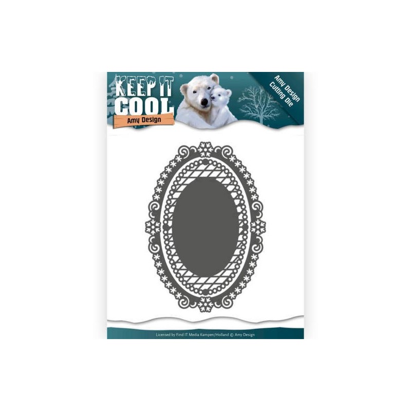 (ADD10161)Dies - Amy Design - Keep it Cool - Keep it Oval