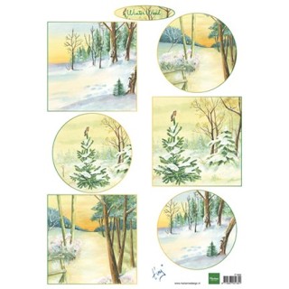 (IT606)3D Tiny's Winter wood