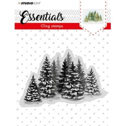 (CLINGSL02)StudioLight Cling Stamp Essentials, Christmas, nr.02