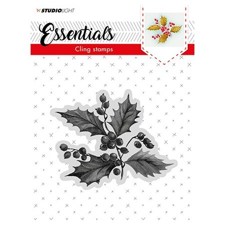 (CLINGSL05)StudioLight Cling Stamp Essentials, Christmas, nr.05
