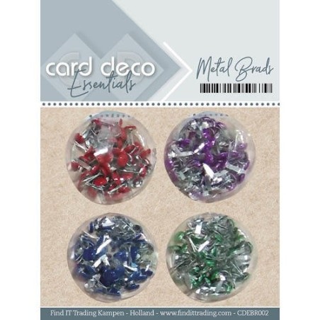 (CDEBR002)Card Deco Essentials - Mechanical Brads