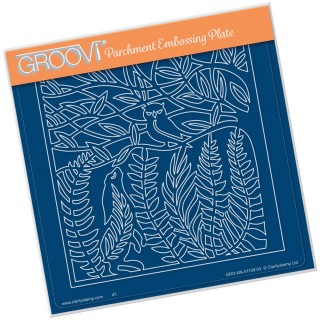(GRO-AN-41109-03)Groovi Plate A5 HARE & THE OWL