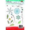 (PD7352)Polkadoodles Snowflake Garden Clear Stamps