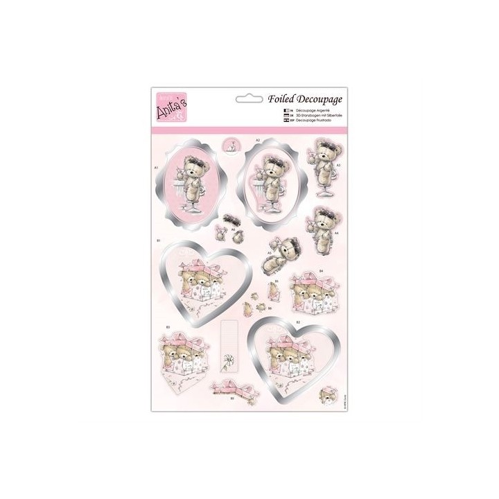 (ANT 169763)Anita's Foiled Decoupage Celebrations