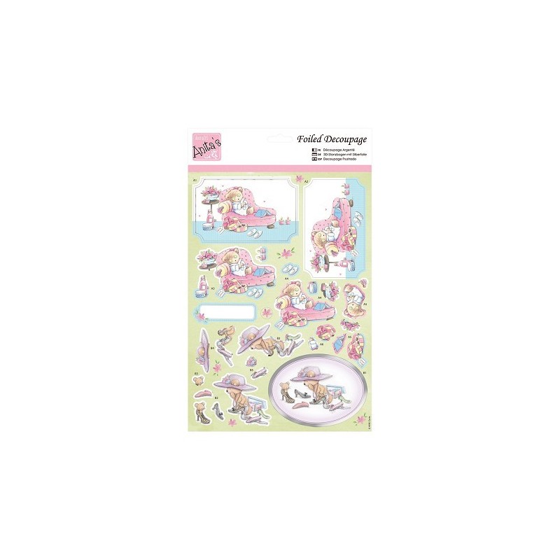 (ANT 169537)Anita's Foiled Decoupage Relax