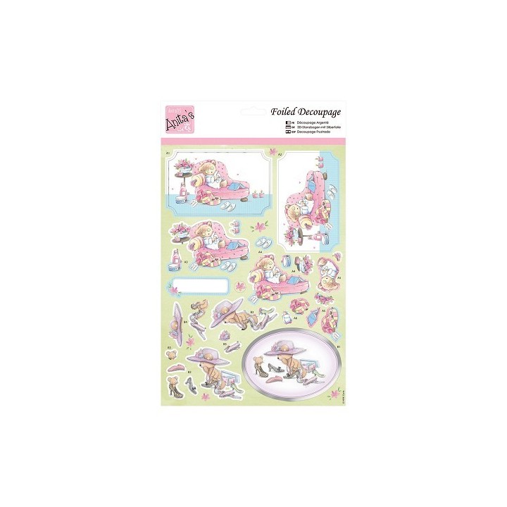 (ANT 169537)Anita's Foiled Decoupage Relax