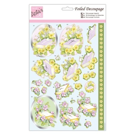 (ANT 169846)Anita's Foiled Decoupage Spring Service