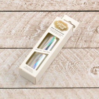 (CO725352)Couture Creations Heat Activated SIlver Foil (Iridescent Finish)
