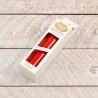 (CO725389)Couture Creations Heat Activated Red-Orange Foil (Iridescent Finish)
