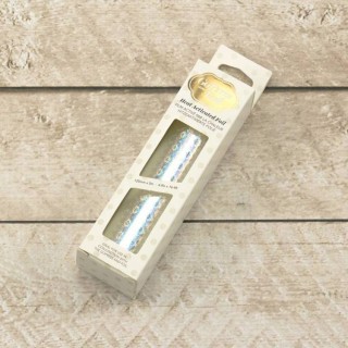 (CO726040)Couture Creations Heat Activated Silver Foil (Irridescent Diamond Finish)