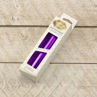 (CO726053)Couture Creations Heat Activated Purple Foil (Deep Mirror Finish)
