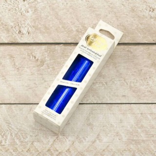 (CO726054)Couture Creations Heat Activated Blue Foil (Iridescent Triangular Pattern)