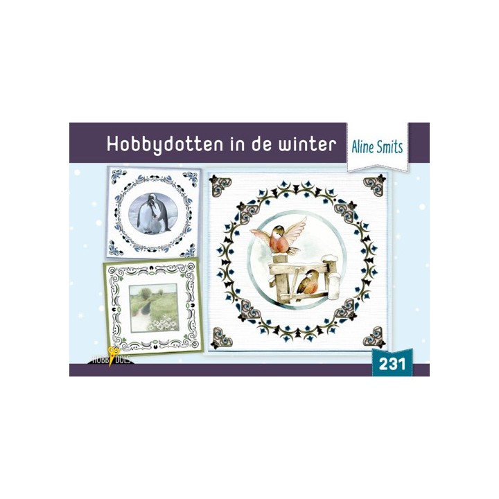 (HD231)Hobbydols 231 Hobbydotten in de winter - Aline Smits