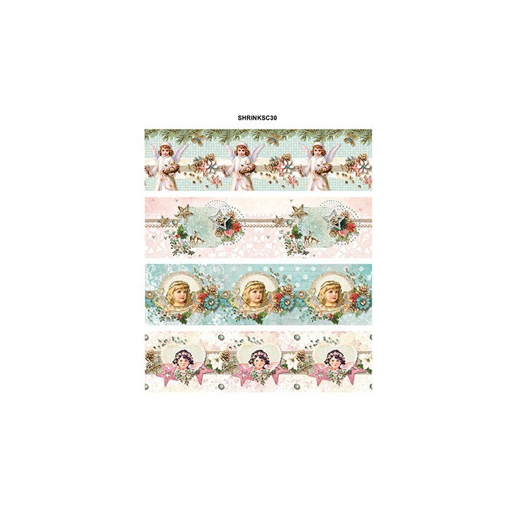 (SHRINKSC30)Sleeves, Shabby Chic nr.30