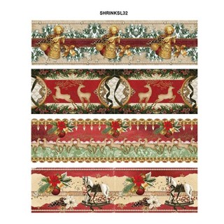 (SHRINKSL32)Sleeves, Vintage Christmas nr.32