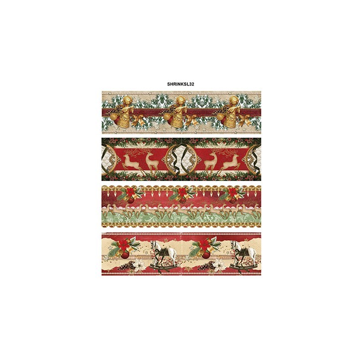 (SHRINKSL32)Sleeves, Vintage Christmas nr.32